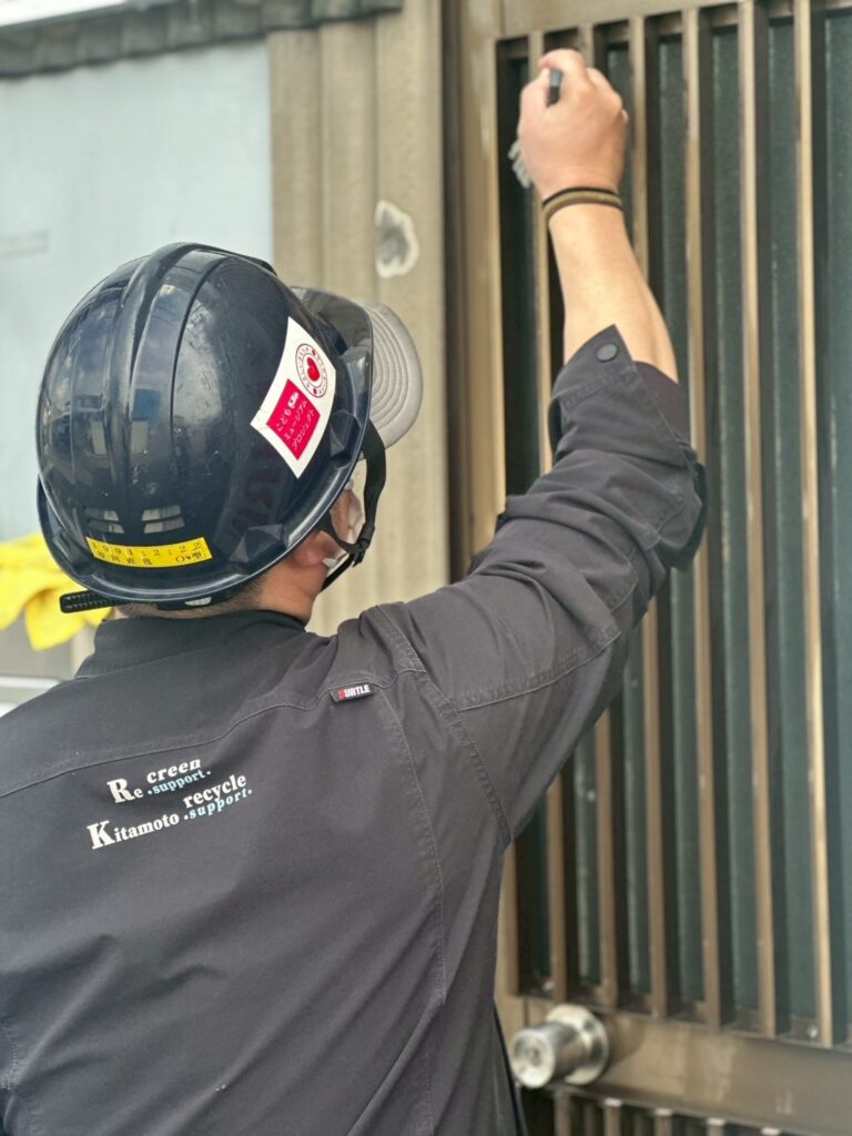 八尾市　看板コーティング