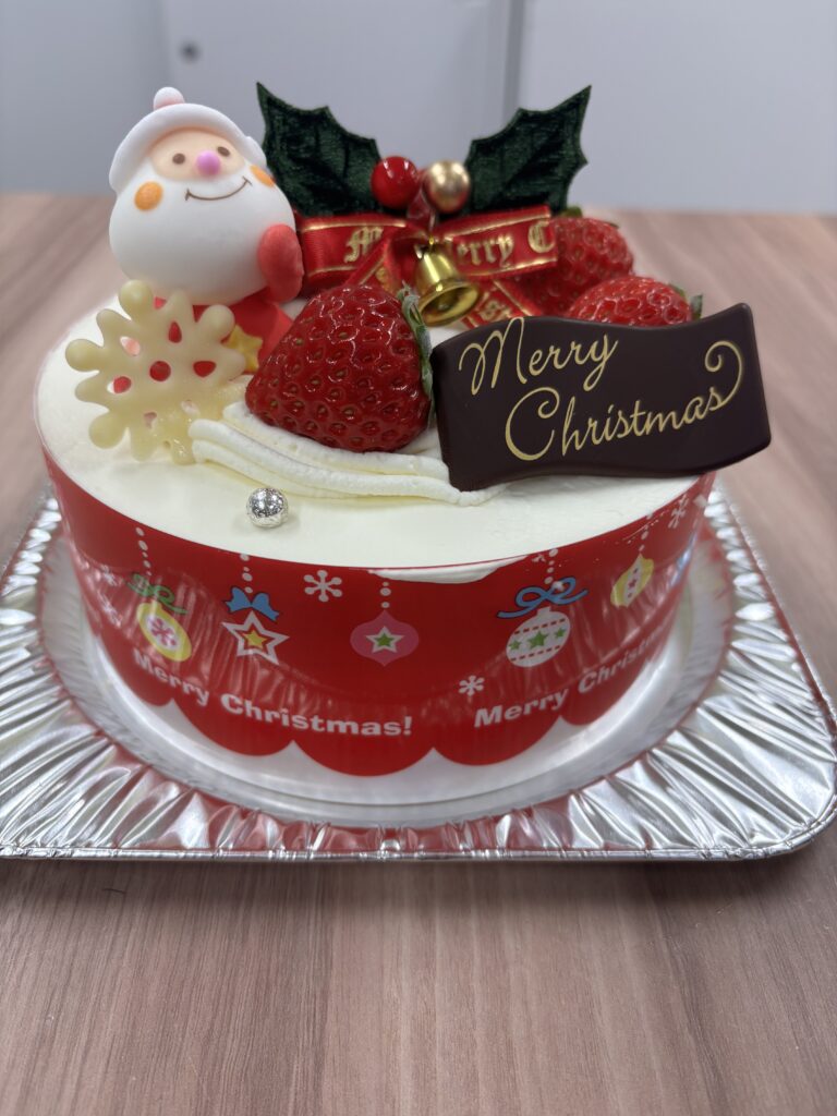 クリスマス　ケーキ　パッカー車　